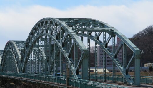 足利のシンボル・中橋の架け替え工事が始まる